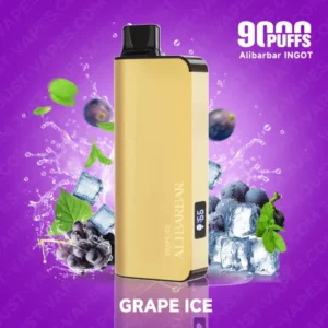 Grape Ice Alibarbar INGOT 9000 Vape