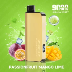 Passionfruit Mango Lime Alibarbar INGOT 9000 Vape