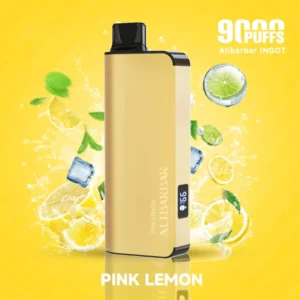 Pink Lemon Alibarbar INGOT 9000 Vape