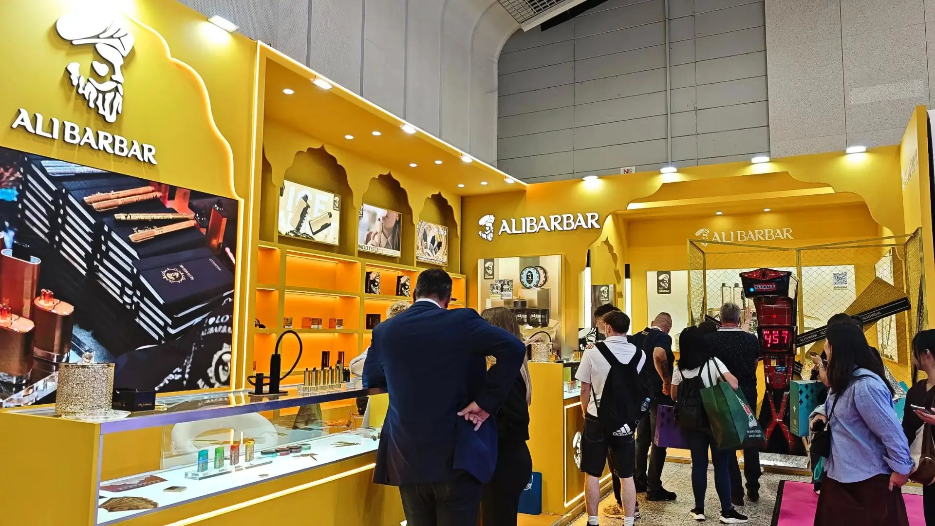 ALIBARBAR Brings Interactive Gaming Experience to Global Tobacco Industry Summit in Dortmund