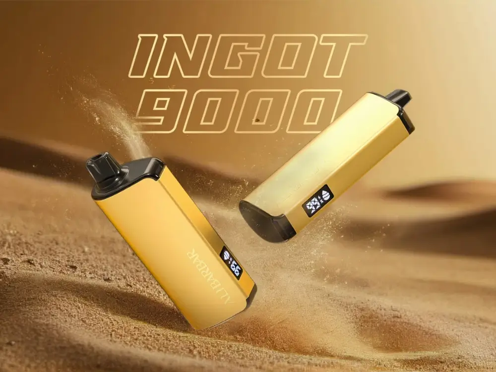 Alibarbar Launches the Game-Changing Ingot 9000: Redefining Disposable Vaping Standards in Australia 2 Alibarbar Launches the Game-Changing Ingot 9000