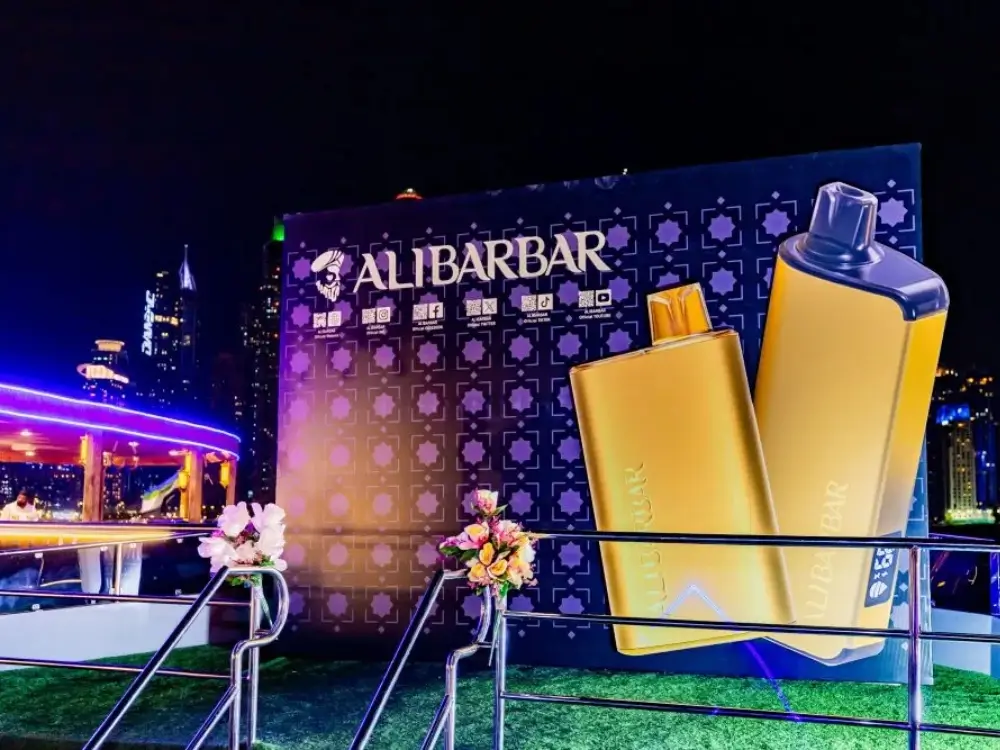 Alibarbar Takes Centre Stage at World Vape Show Dubai 2024 5 Alibarbar yacht after party in Dubai