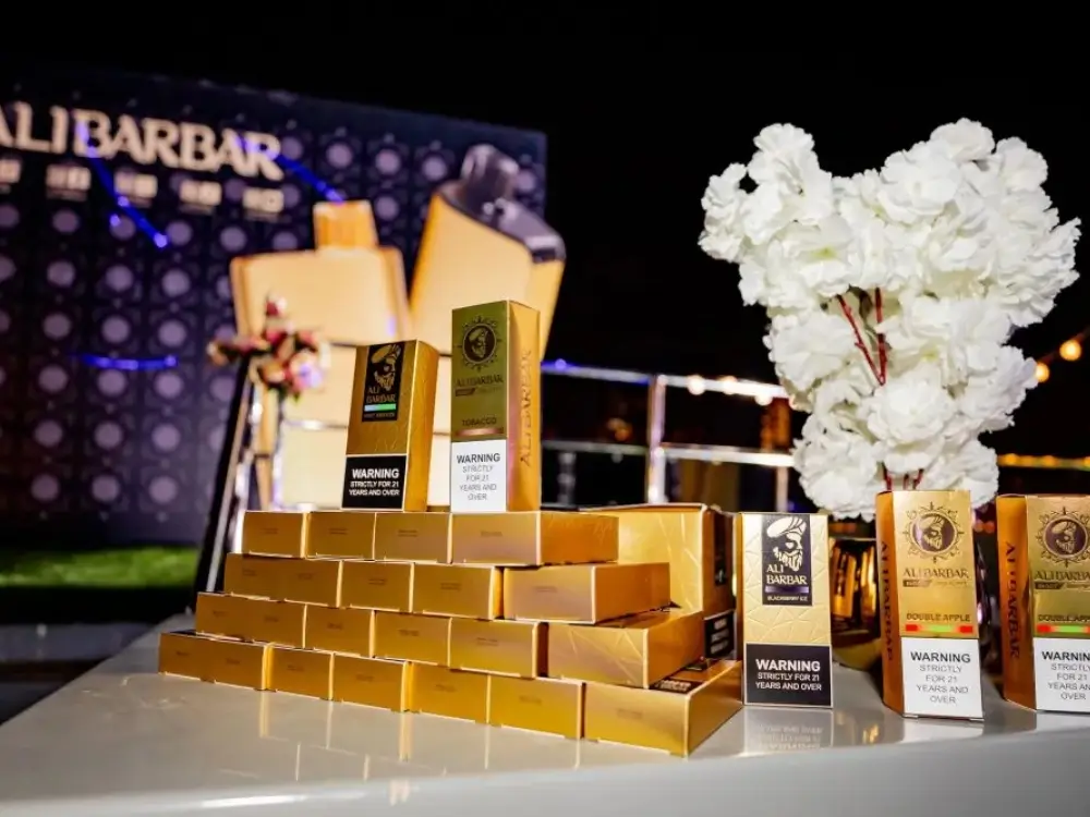 Alibarbar Takes Centre Stage at World Vape Show Dubai 2024 6 Ingot and Rich made a luxurious appearance at the yacht after party in Dubai
