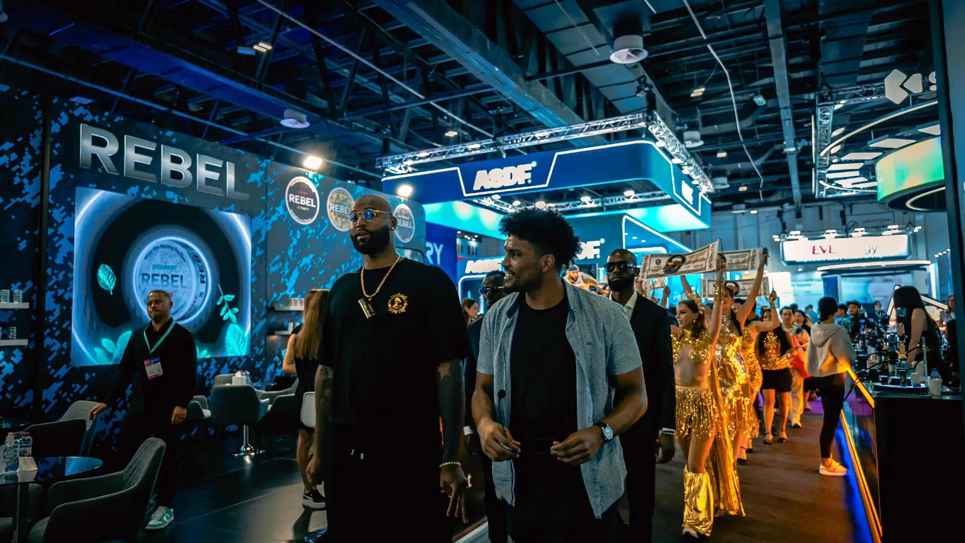 NBA and UFC Legends Take Over ALIBARBAR at Dubai World Vape Show 2025